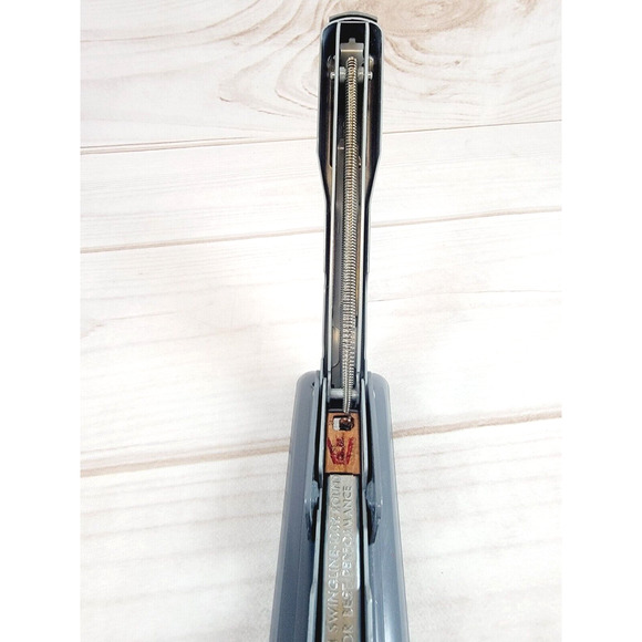 Vintage Swingline 415 Office Stapler Tacker Gray Made in USA - Picture 13 of 13